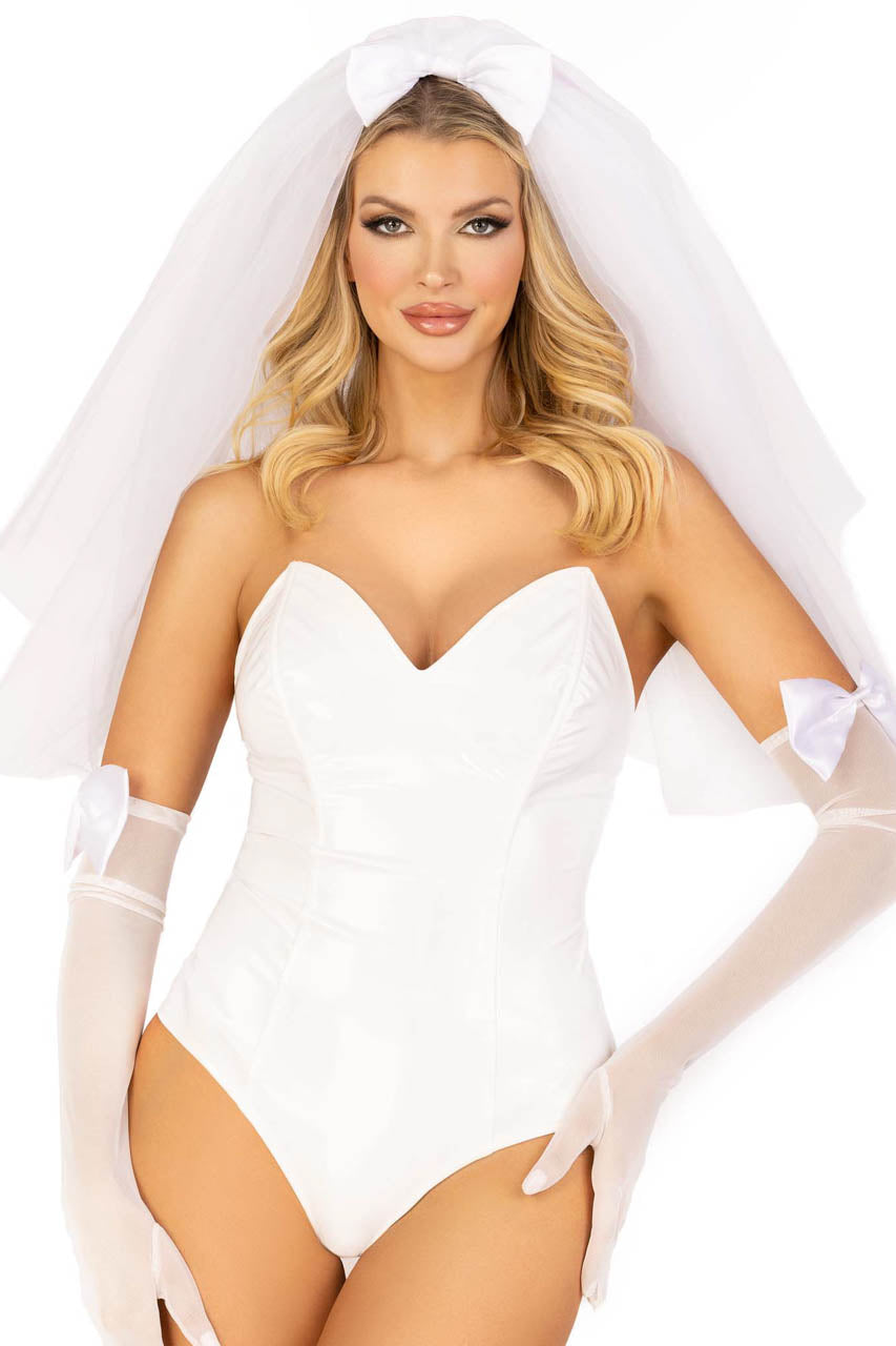 Bride Costume Veil, Halloween Bride Veil – 3wishes.com