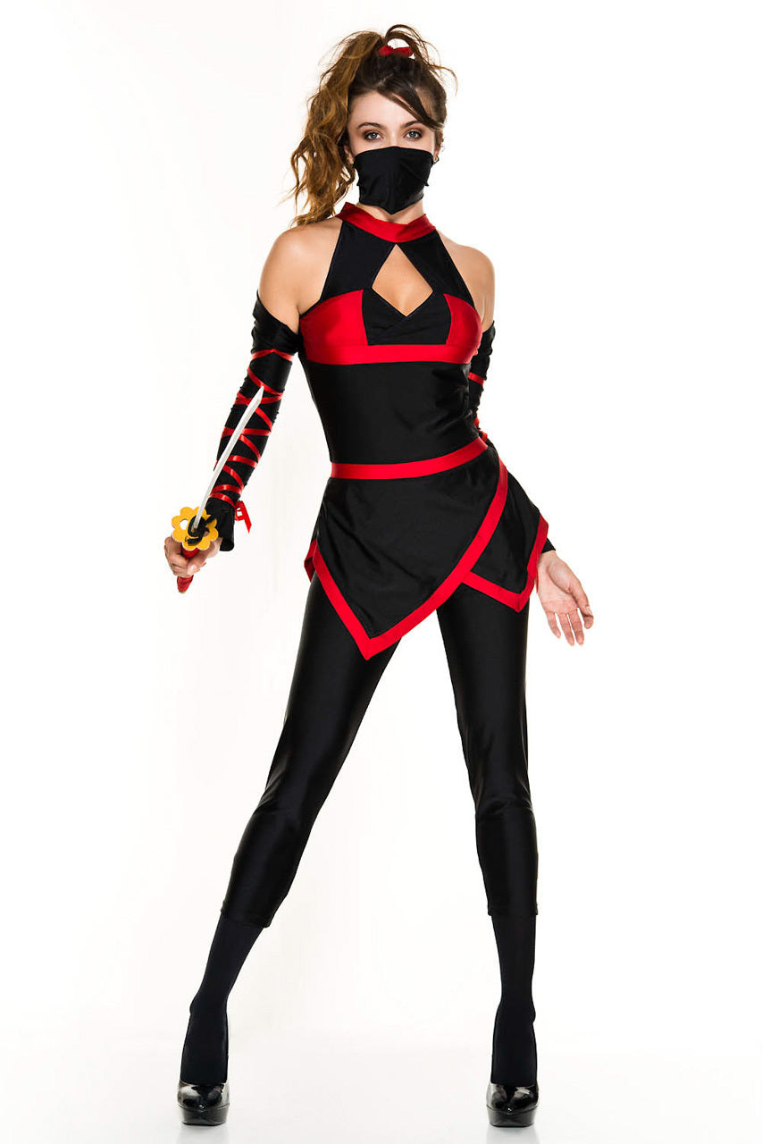 Walker of Shadows Ninja Costume, Dark Ninja Costume, Womens Ninja