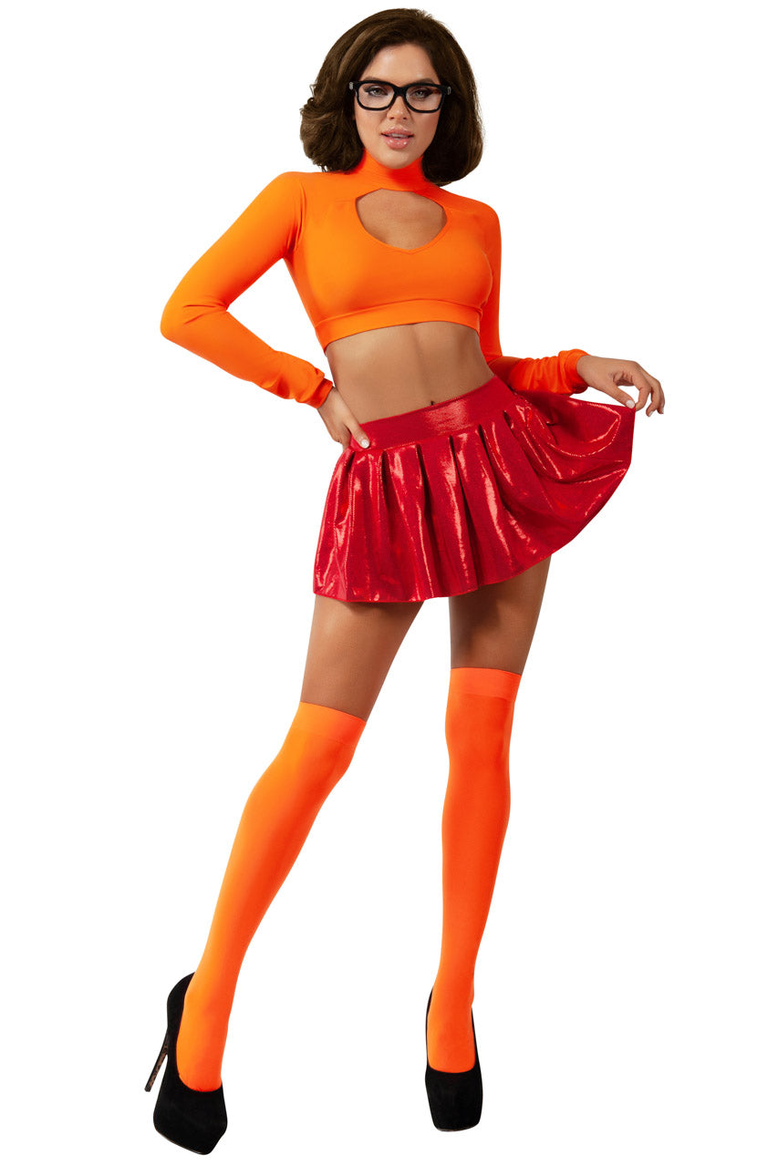  Women Velma Costume Adult Halloween Costume Cosplay