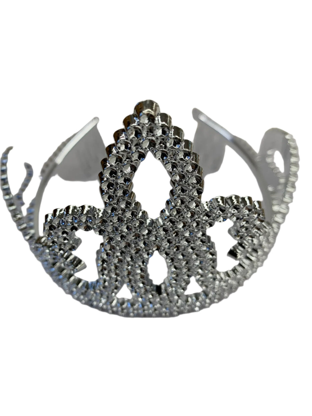 Silver Flexible Plastic Crown