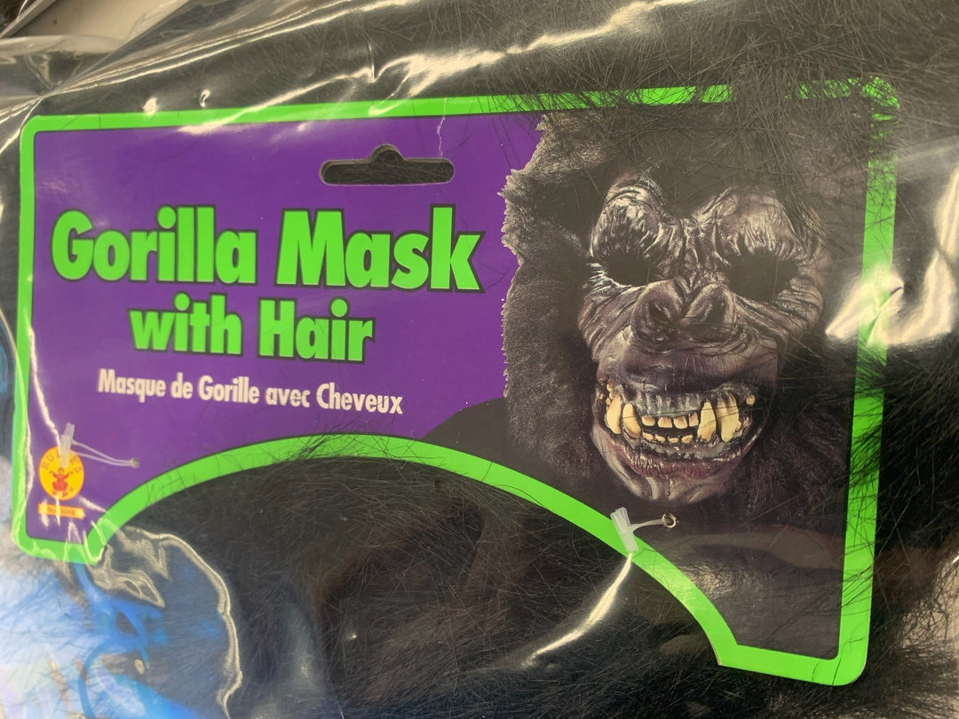 Gorilla Mask with Hair