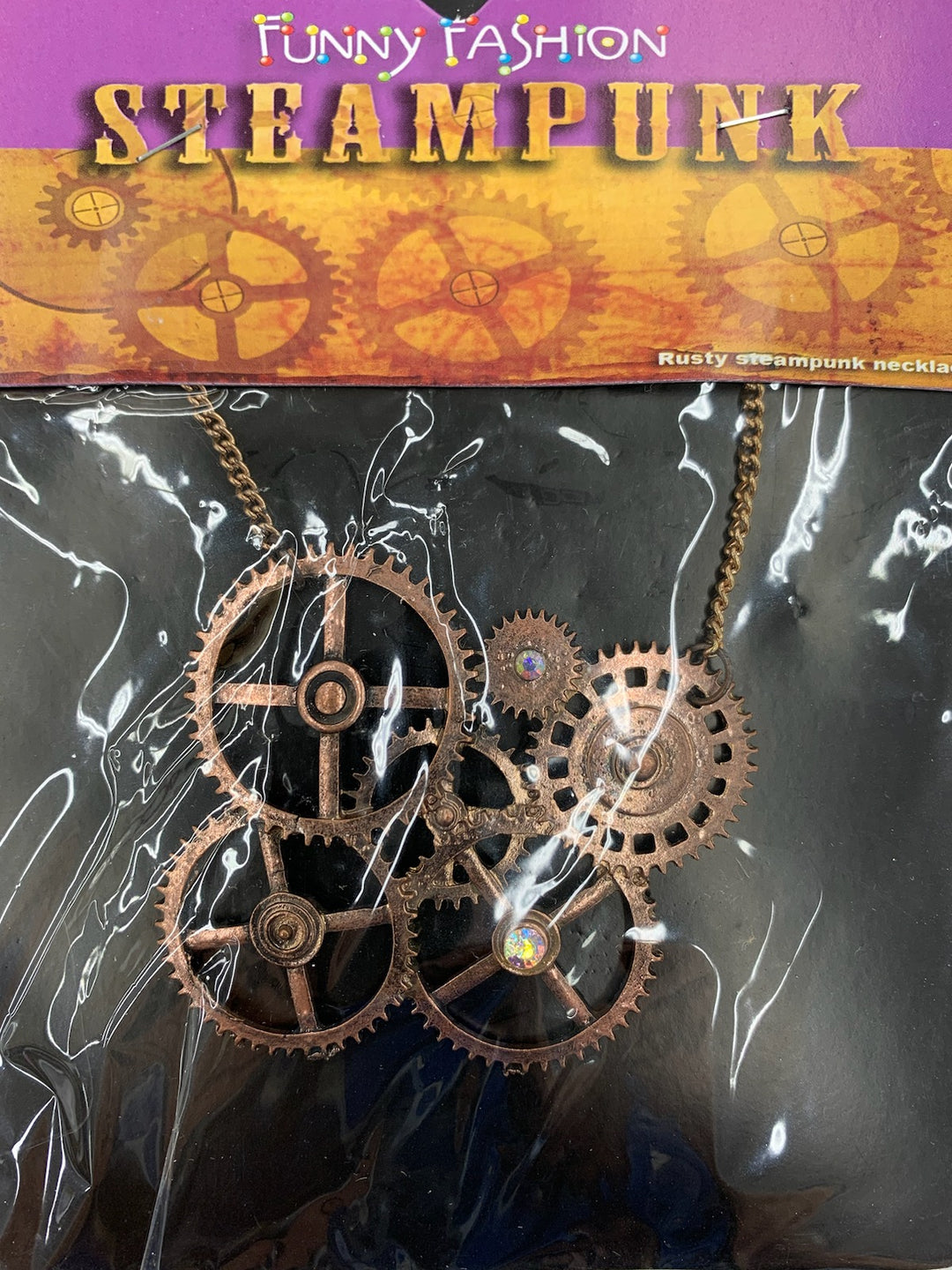 Steampunk Gear Necklace