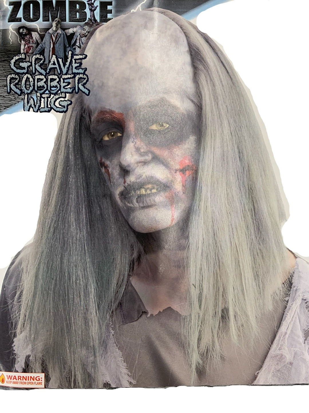 Zombie Grave Rubber Wig