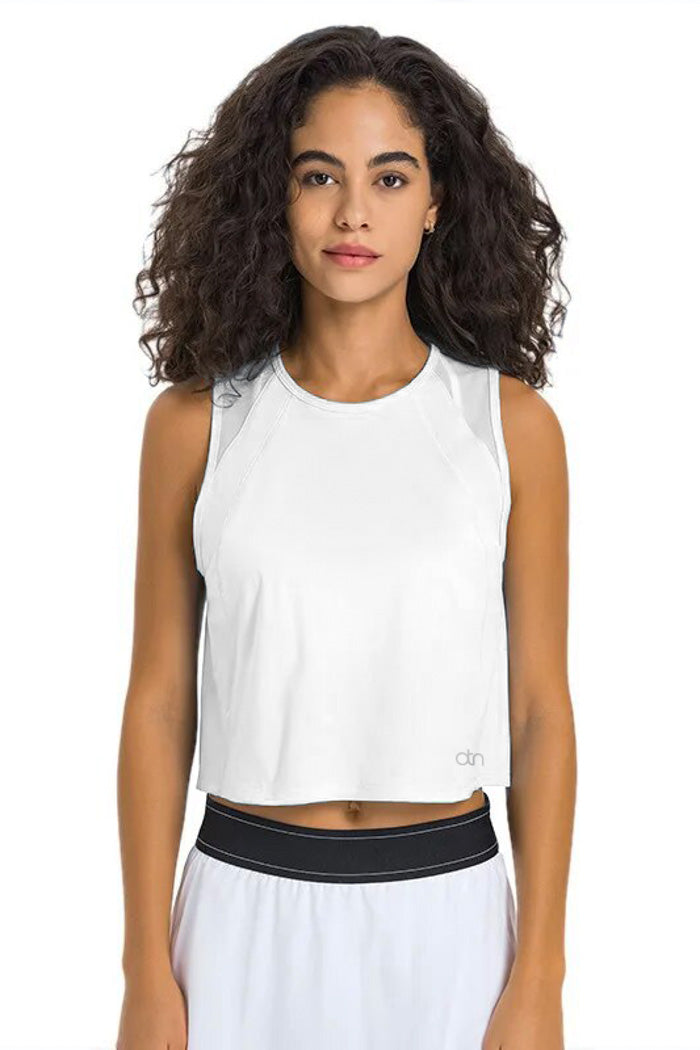 Pickleball Tennis Crop Tank Top