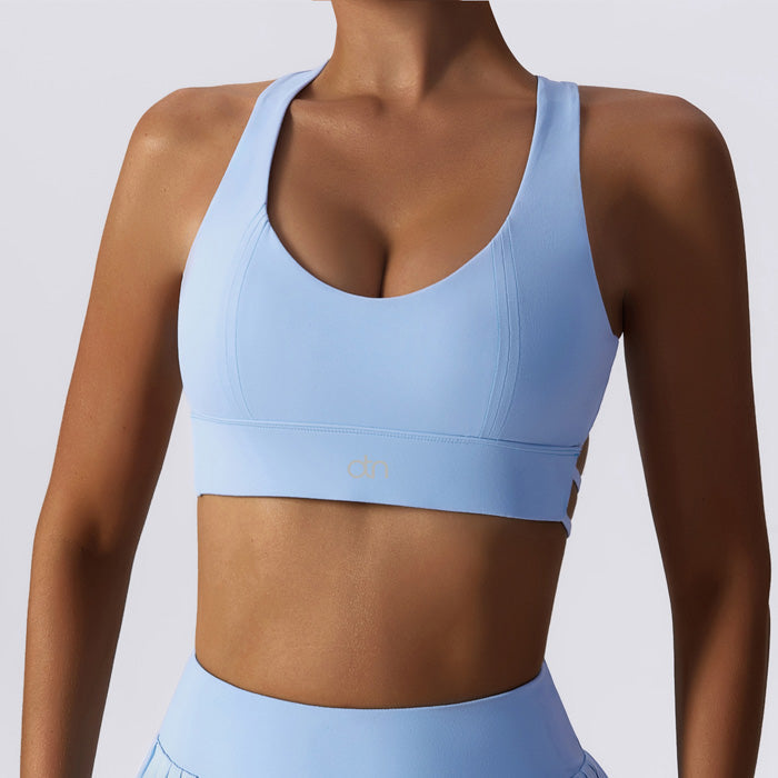 Strappy Pickleball Tennis Sports Bra