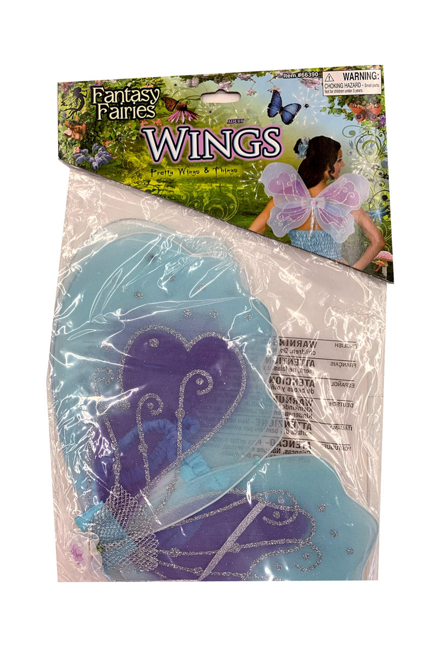 Blue Fantasy Fairies Wings