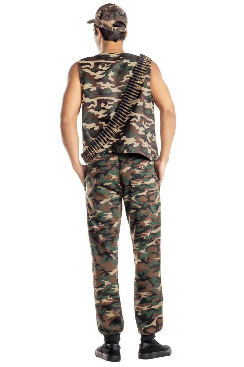 Army Recruit Costume, Mens Military Costume – 3wishes.com