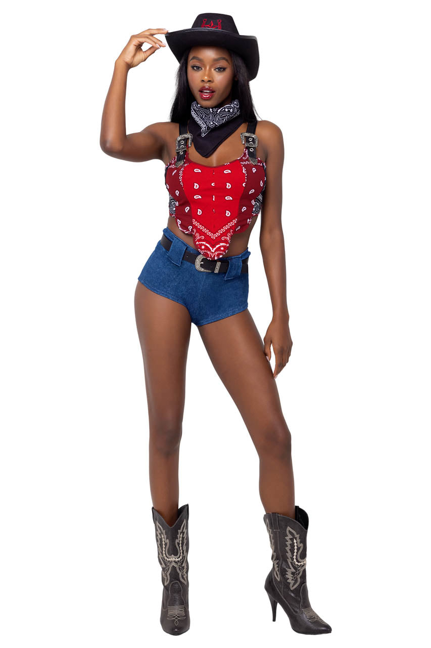 Way Out West Cowgirl Costume for Women