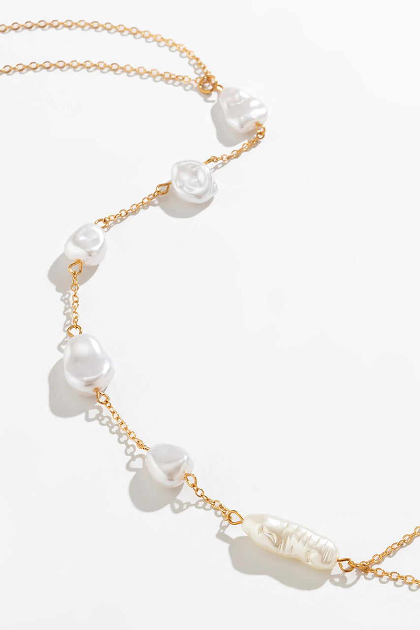 Pearl T-Strap Body Chain