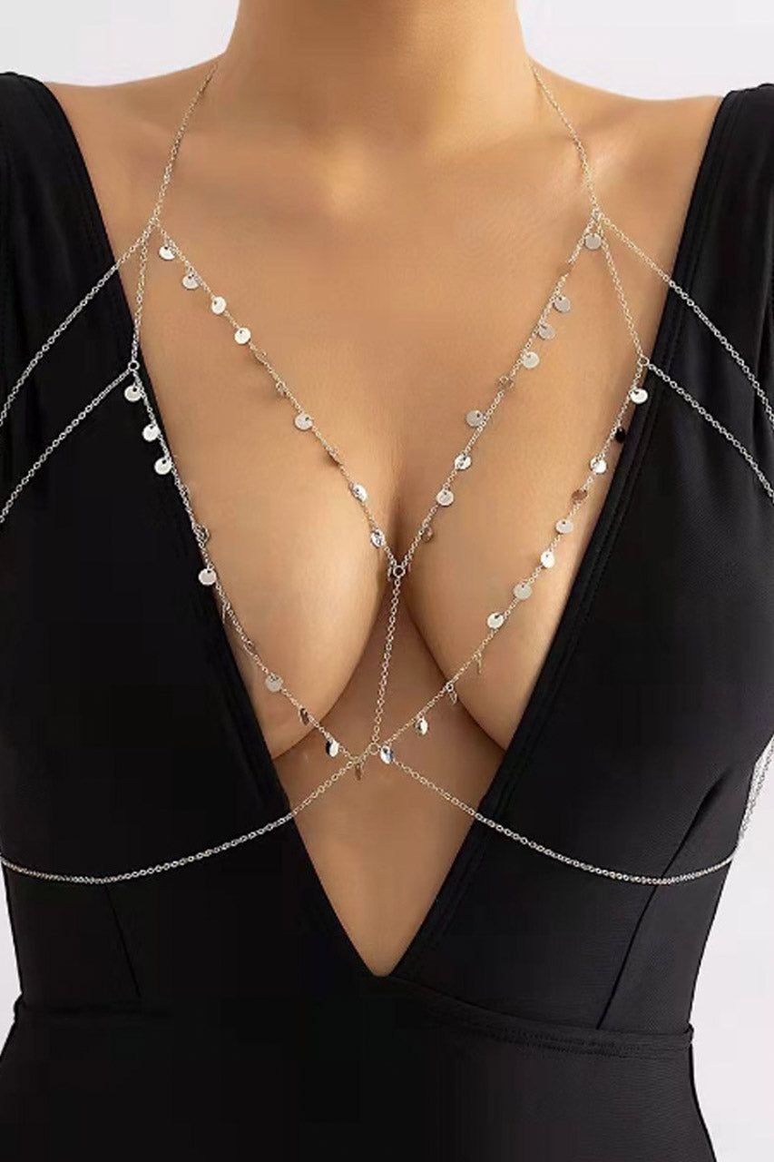 Multi Strap Chain Body Jewelry