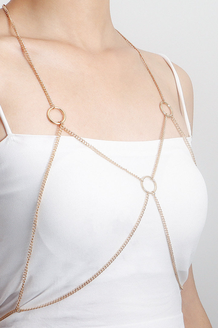 Circle Bust Body Chain