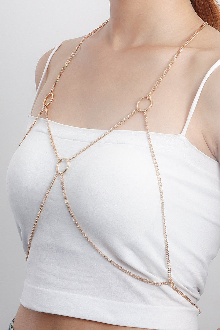 Circle Bust Body Chain