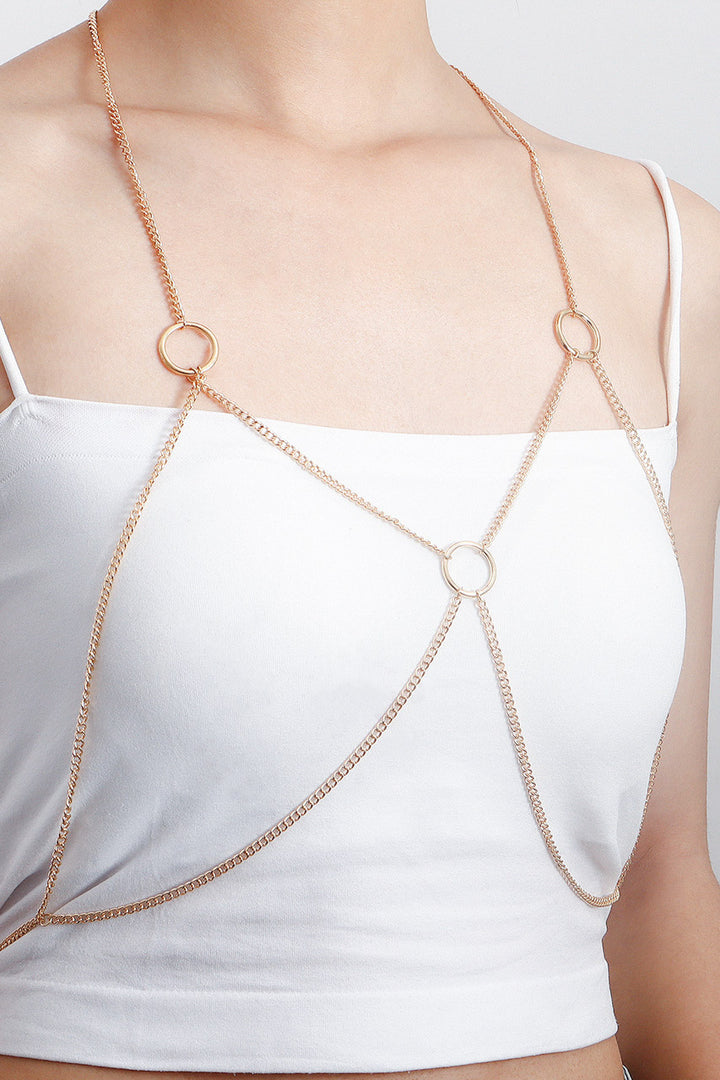 Circle Bust Body Chain