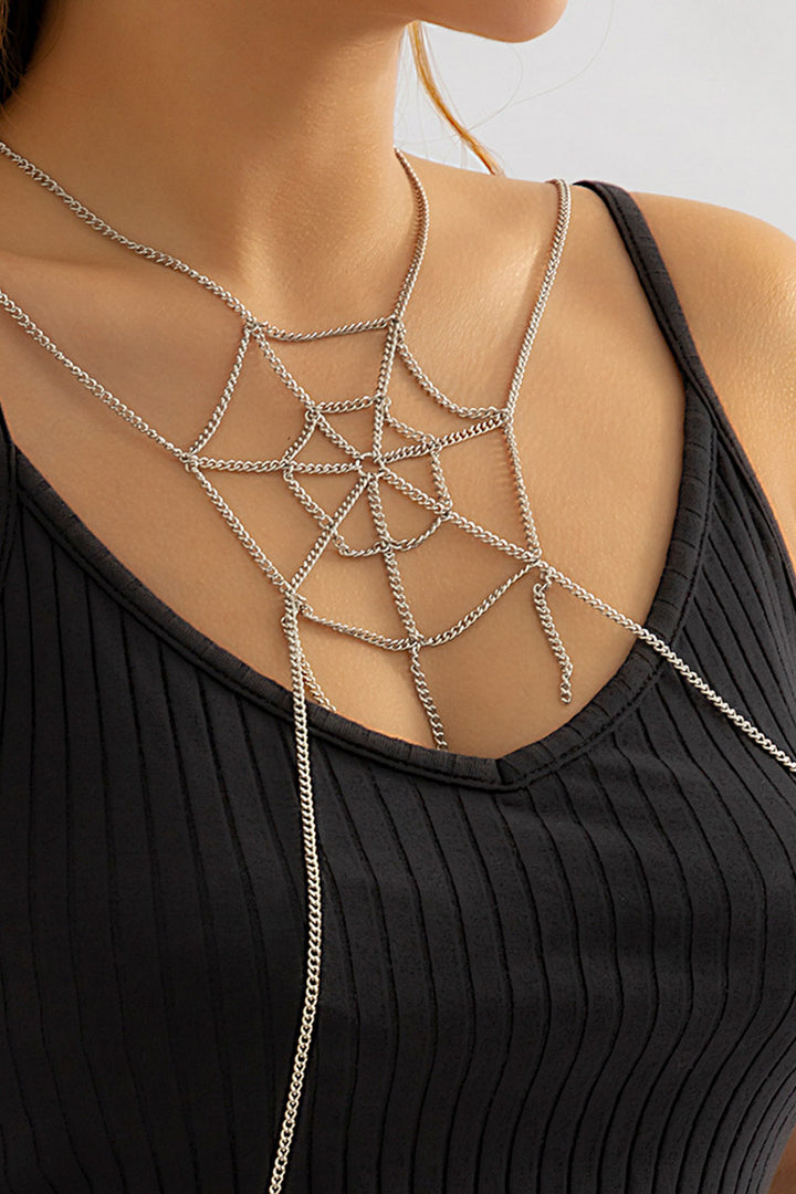 Spiderweb Body Chain