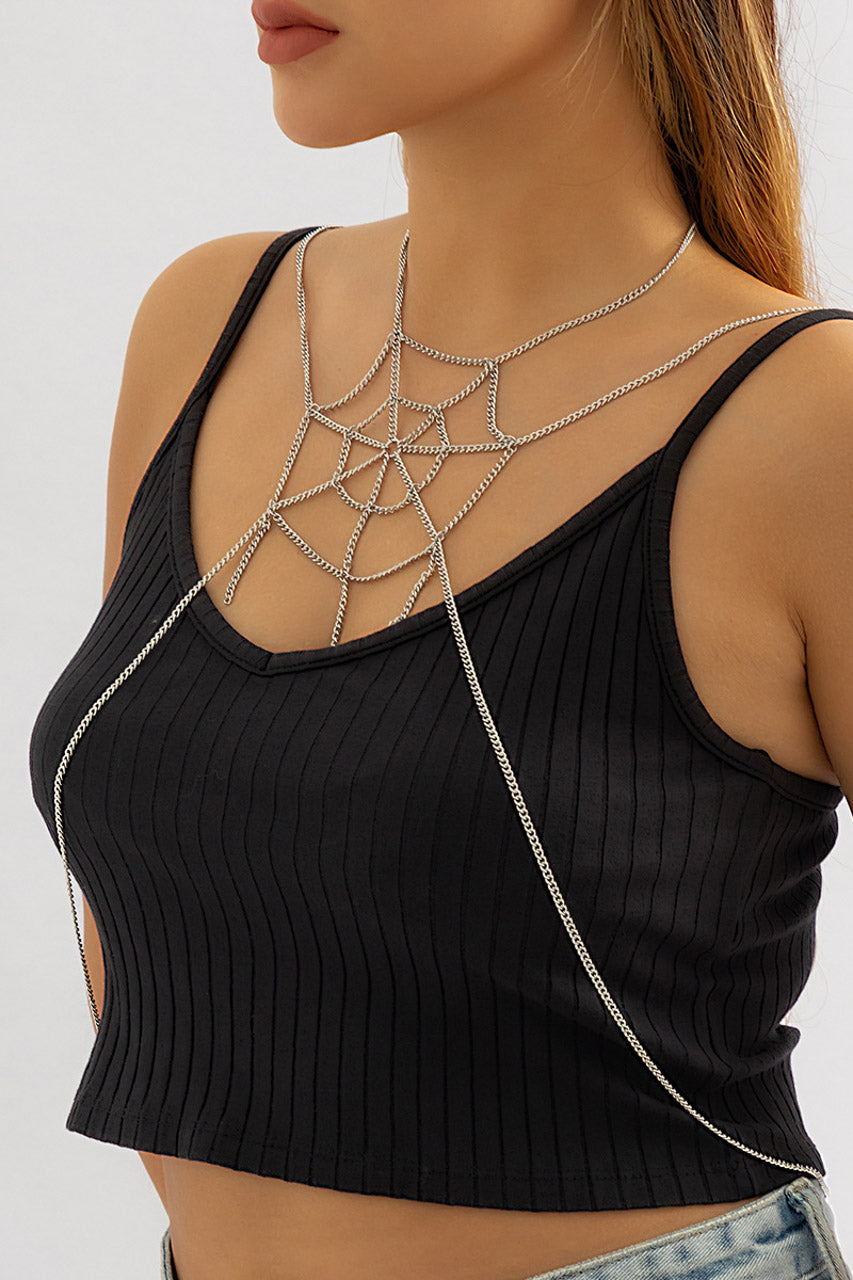 Spiderweb Body Chain