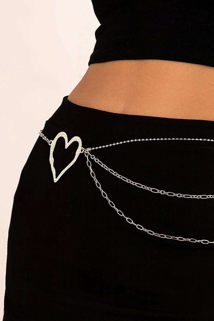 Heart O-Ring Belly Chain