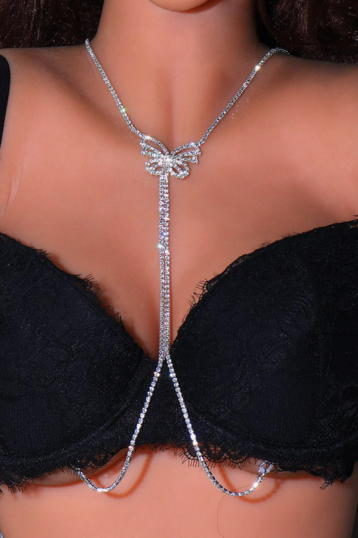 High Neck Harness Body Chain