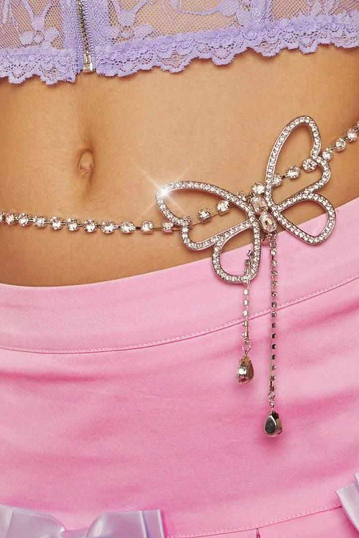 Butterfly Belt Belly Chain