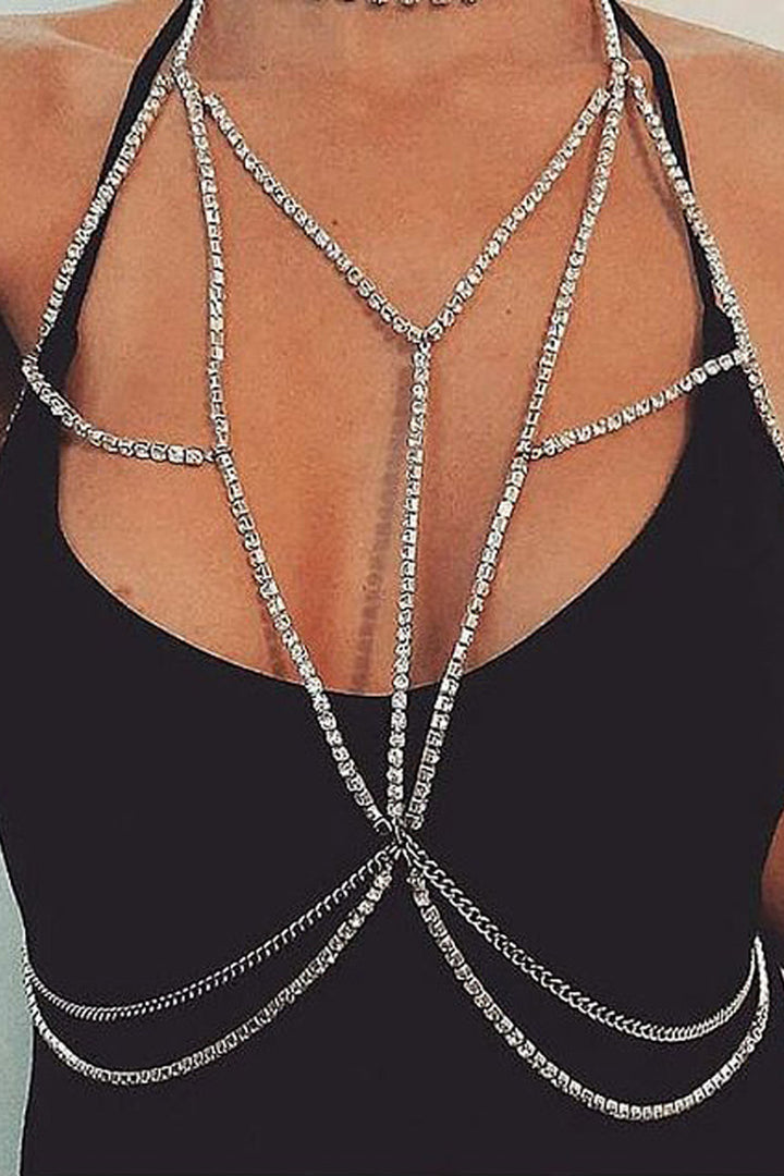 Ultra Strappy Body Chain Harness