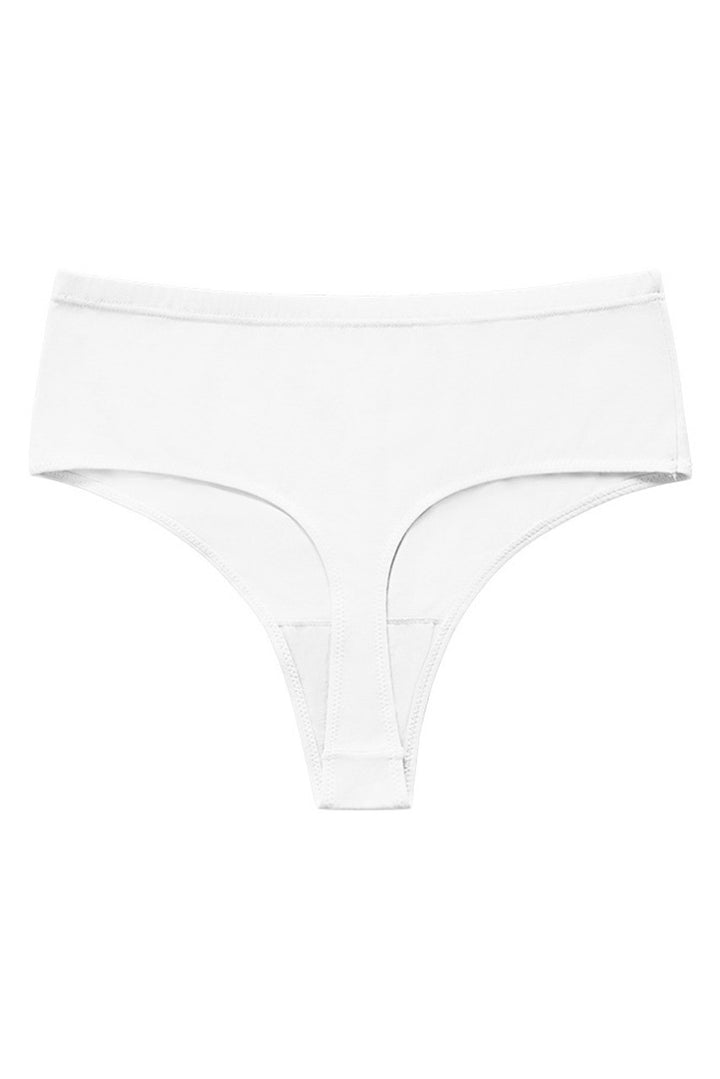 High Waisted Thong Panty