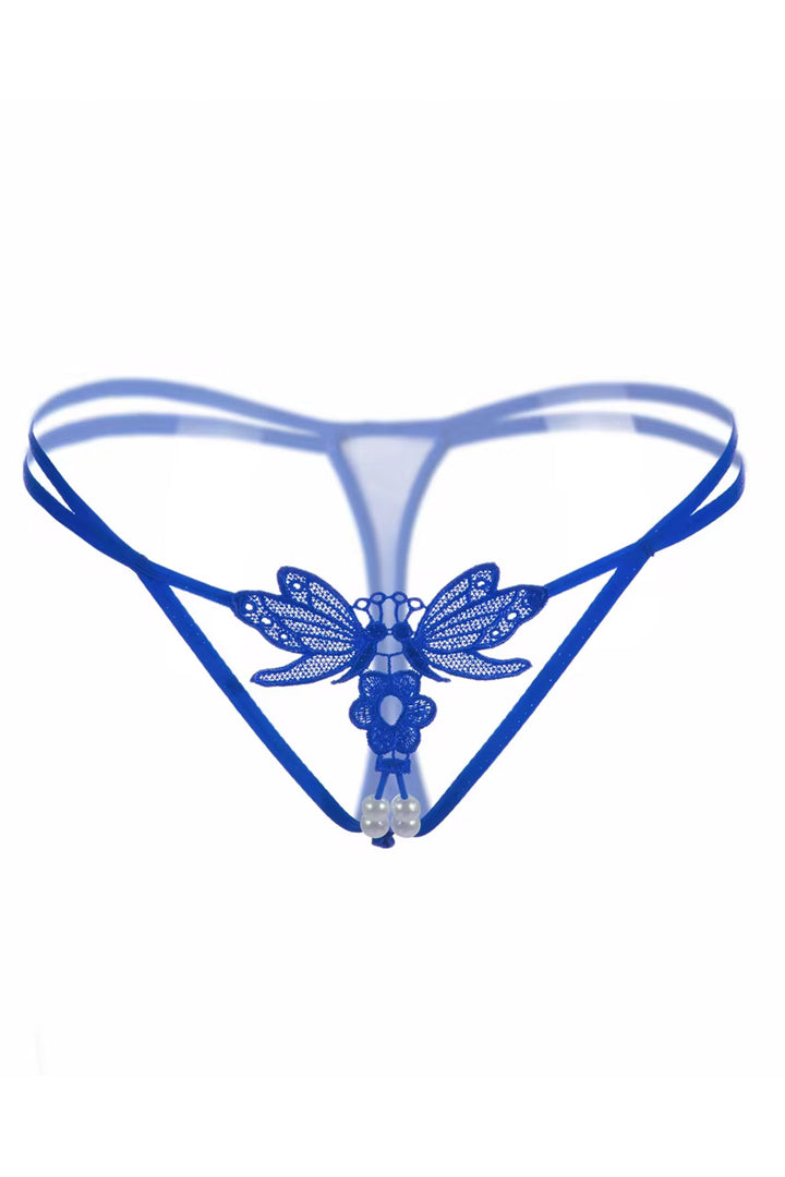 Crotchless Dragonfly Thong