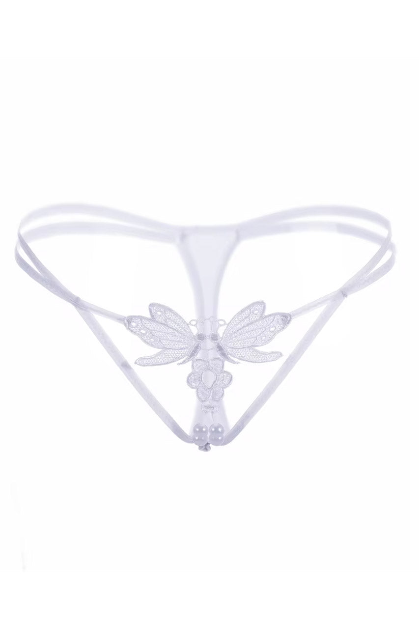 Crotchless Dragonfly Thong