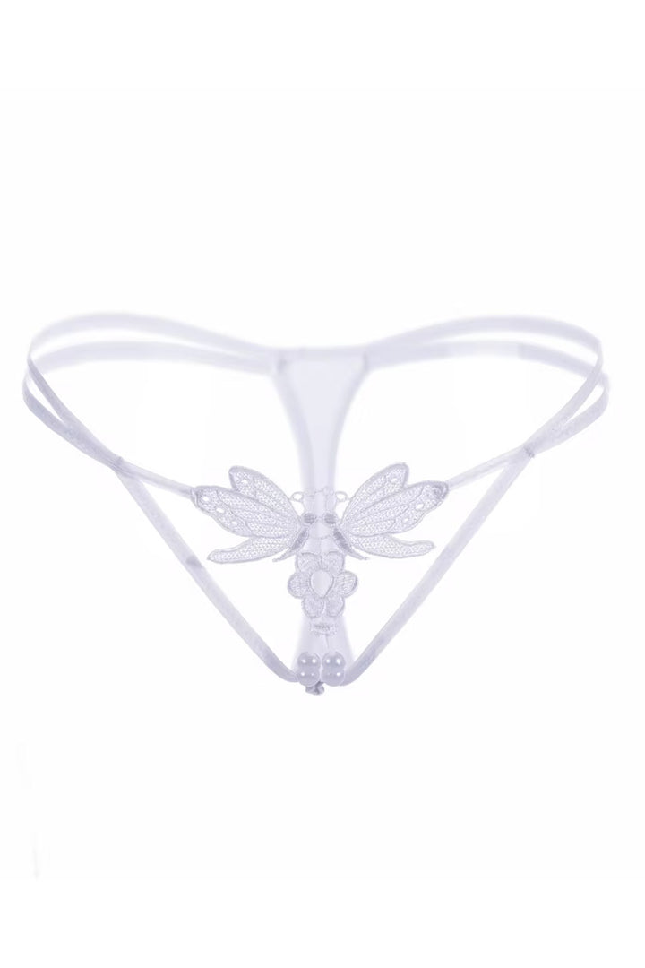 Crotchless Dragonfly Thong