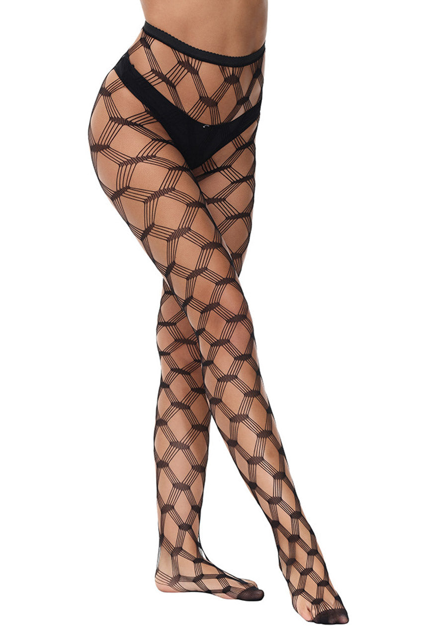 Ultra Wide Net Pantyhose