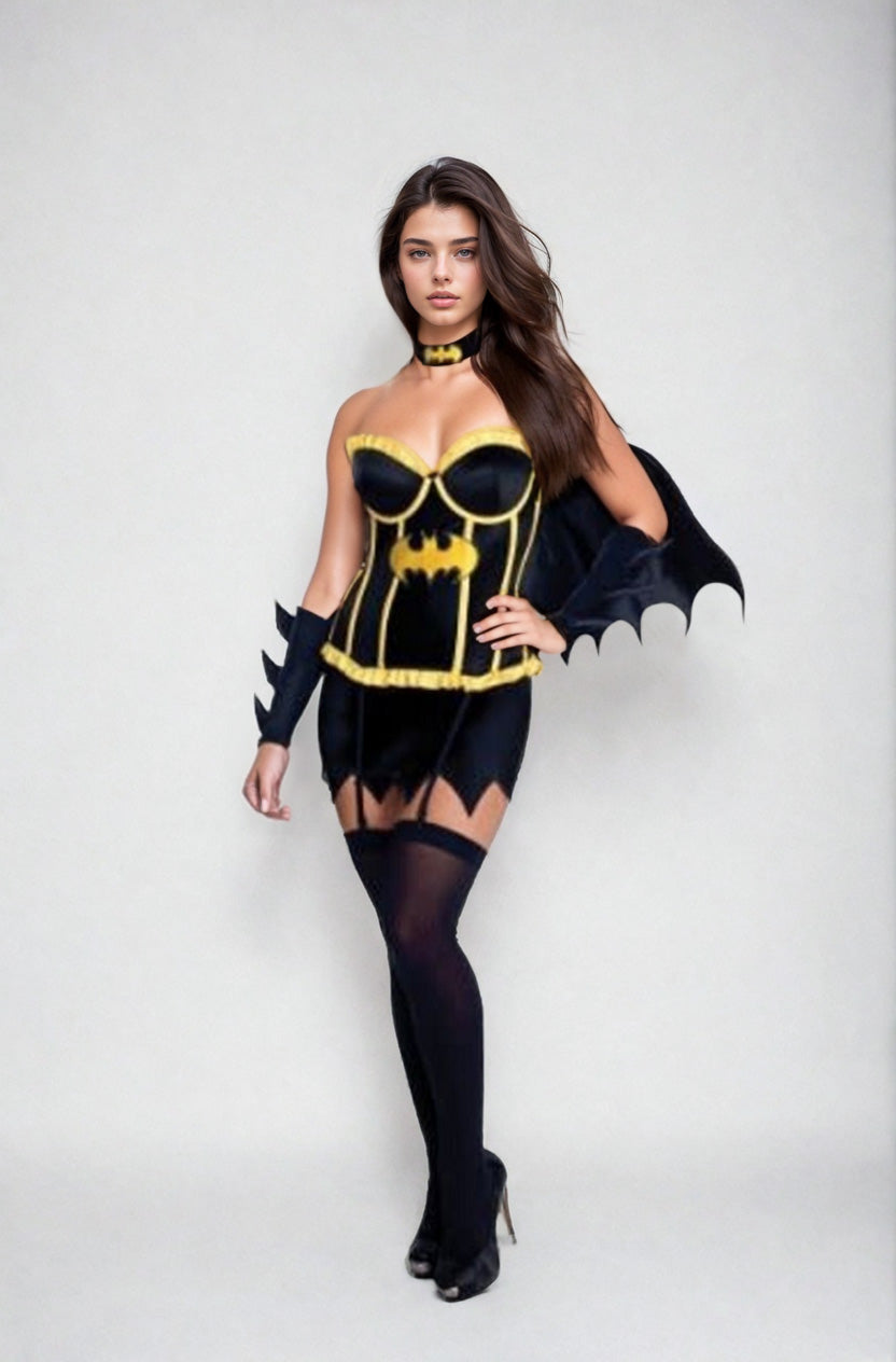 Sexy Corset Batgirl Costume