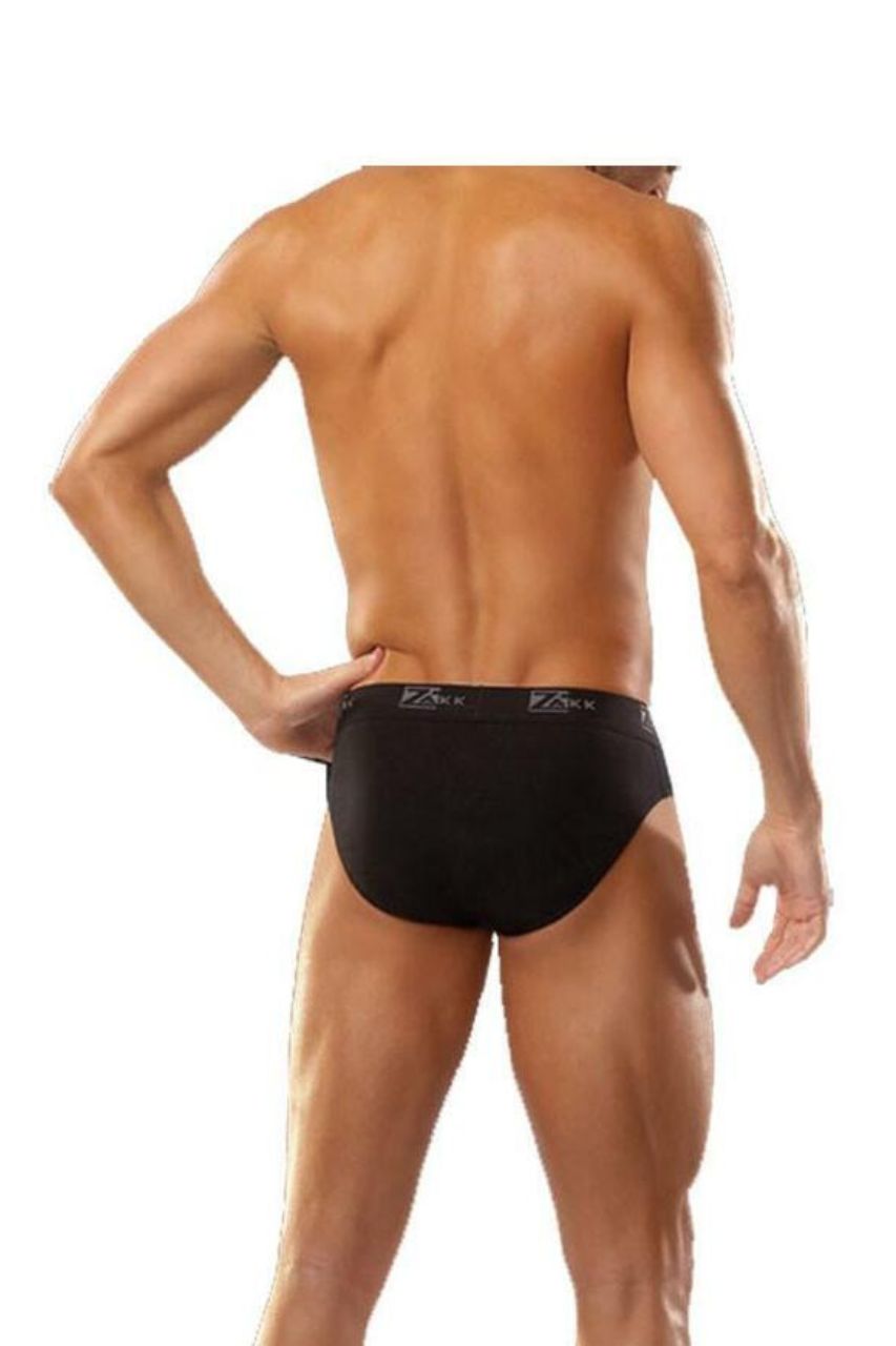 Men's Black Cotton Brief