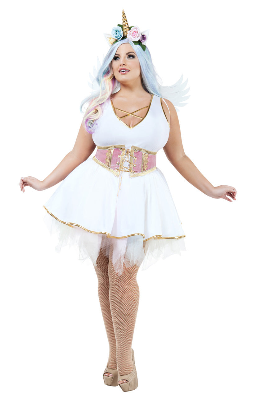SALE! Plus Size Mardi Gras Halloween Costume Sizes Lg XL 0x 1x 2x