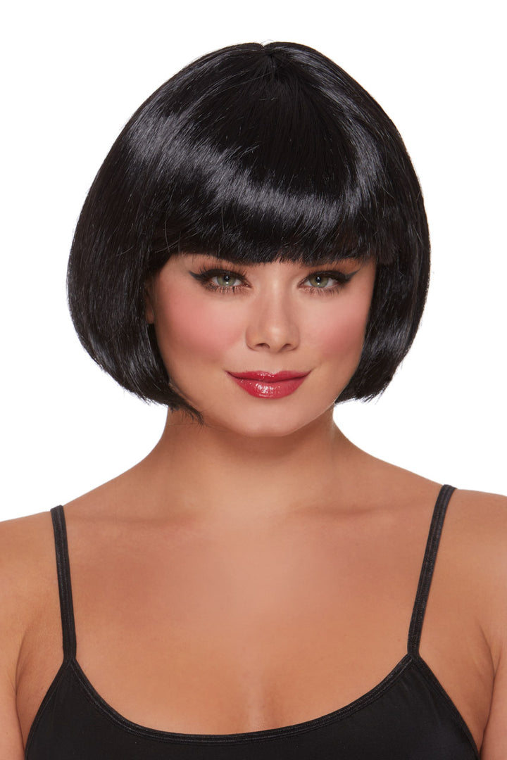 Short Black Bob Wig